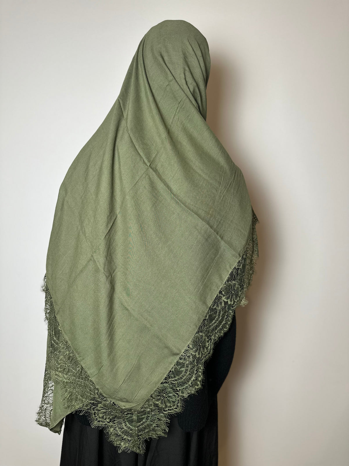 Hijab modal dentelle