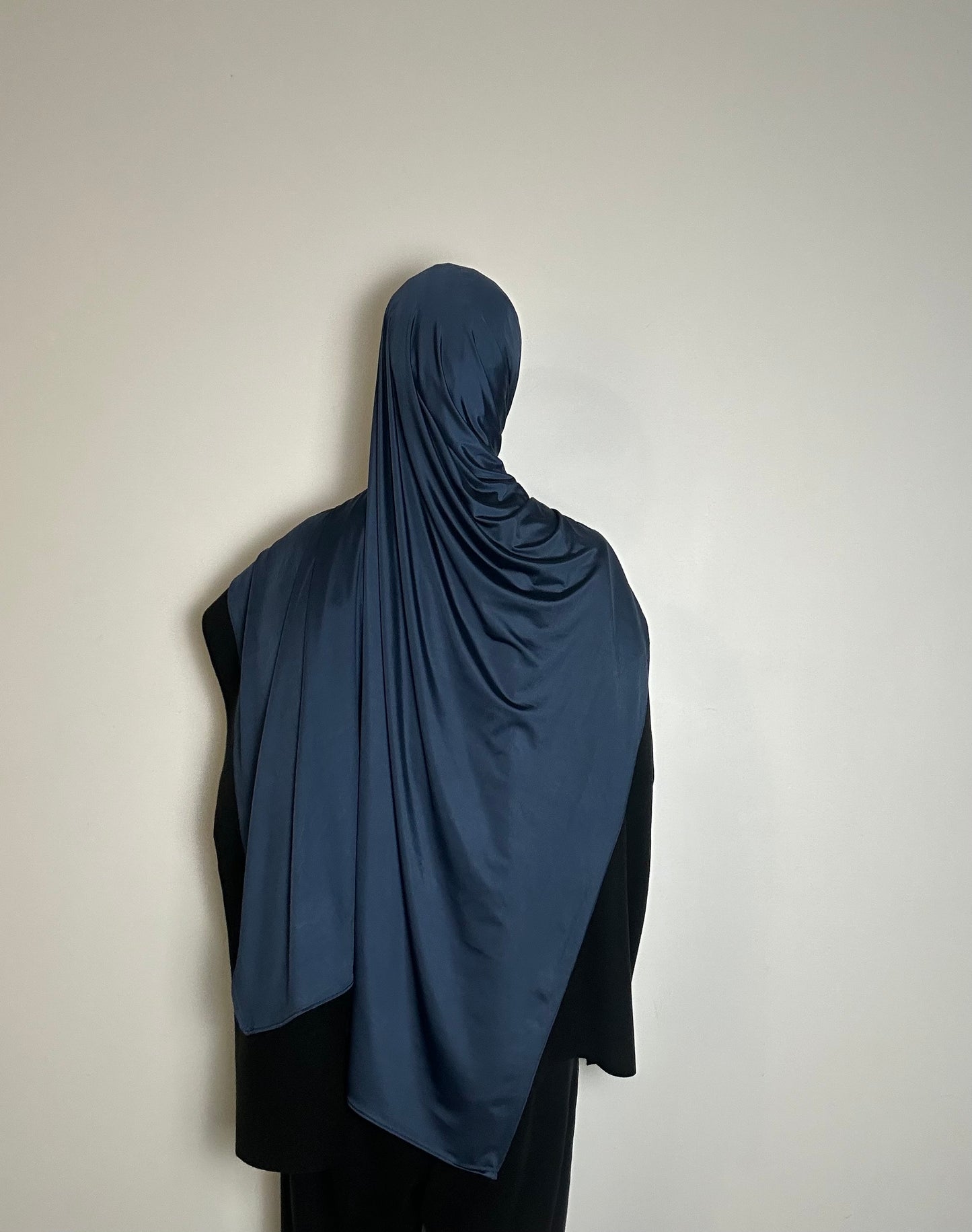 Jersey liquid bleu marine