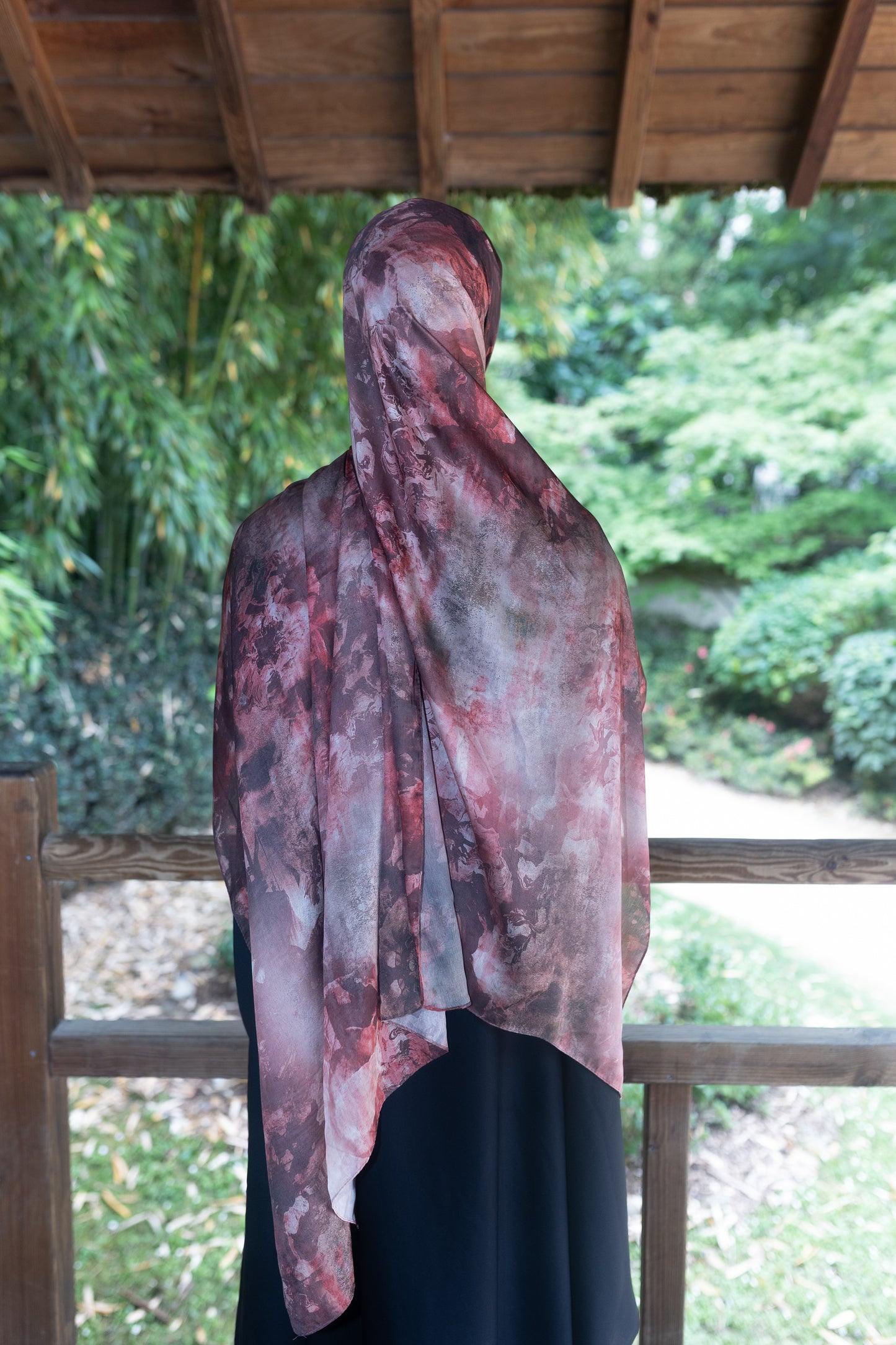 Hijab darkpink