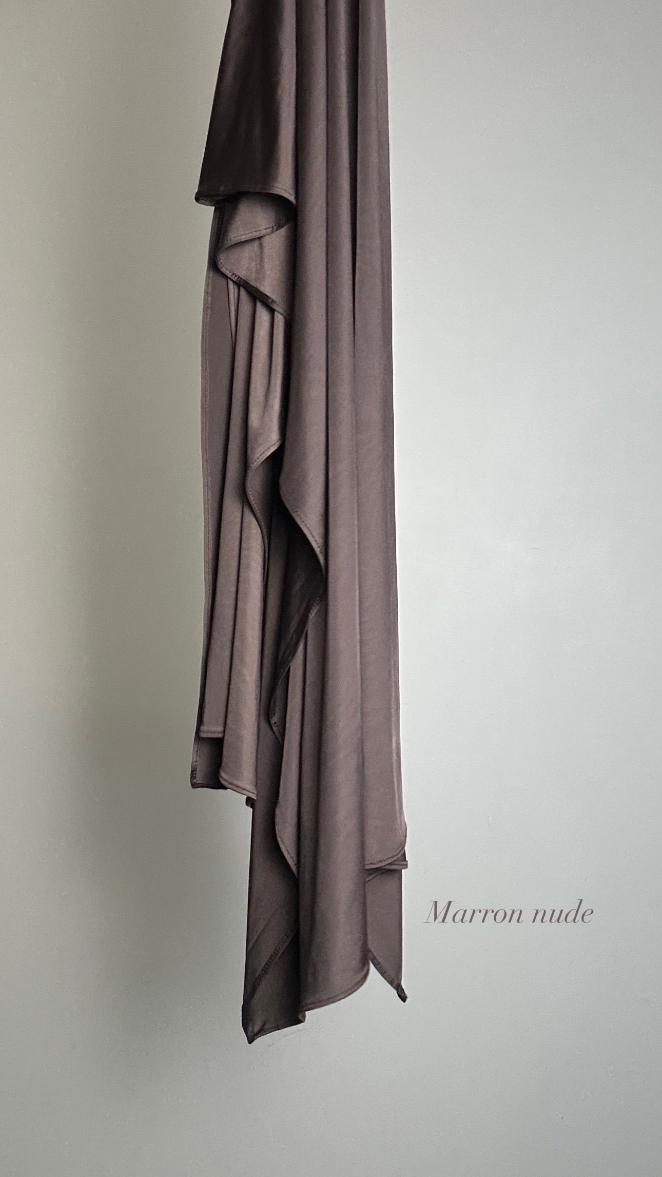 Jersey liquid marron