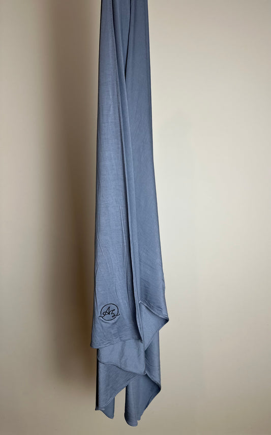Hijab Bamboo bleu