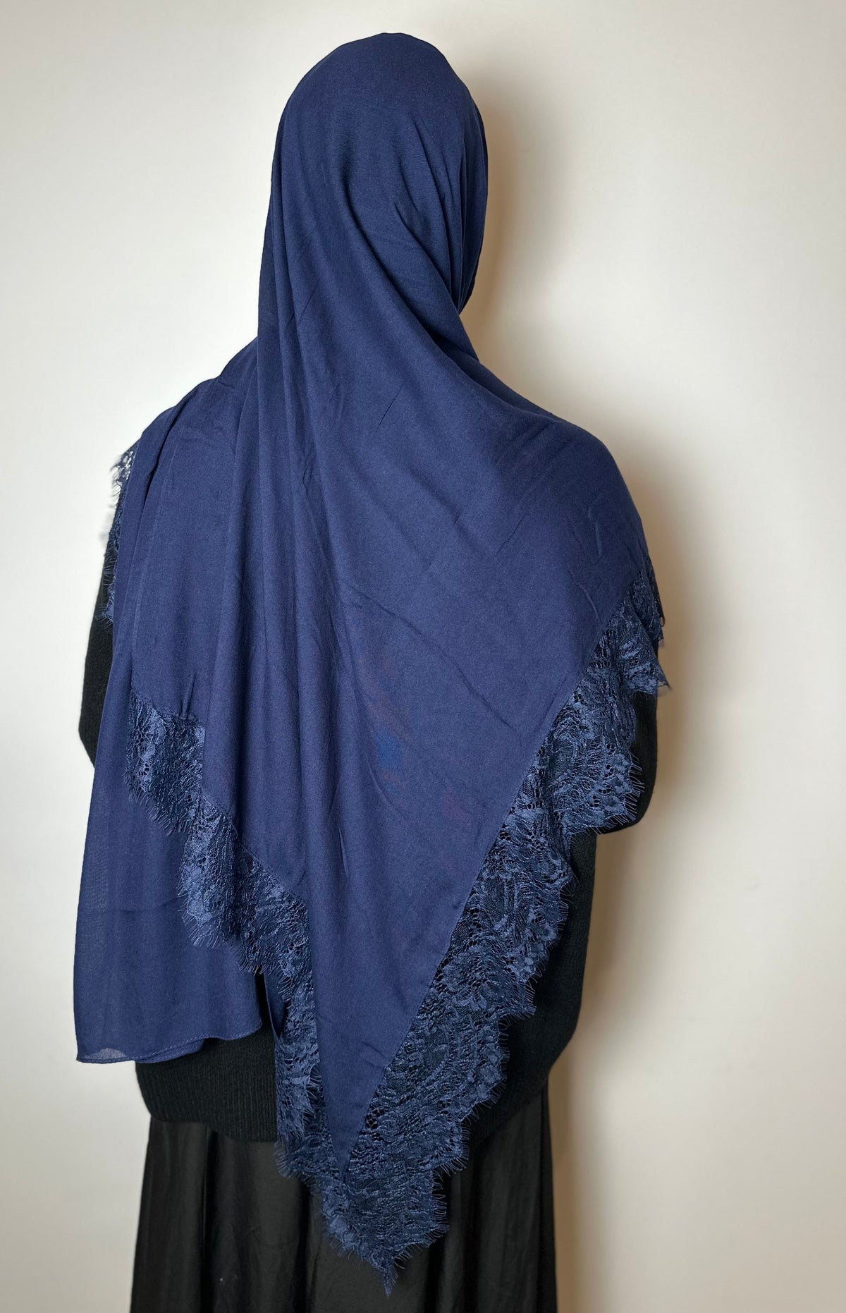 Hijab modal dentelle