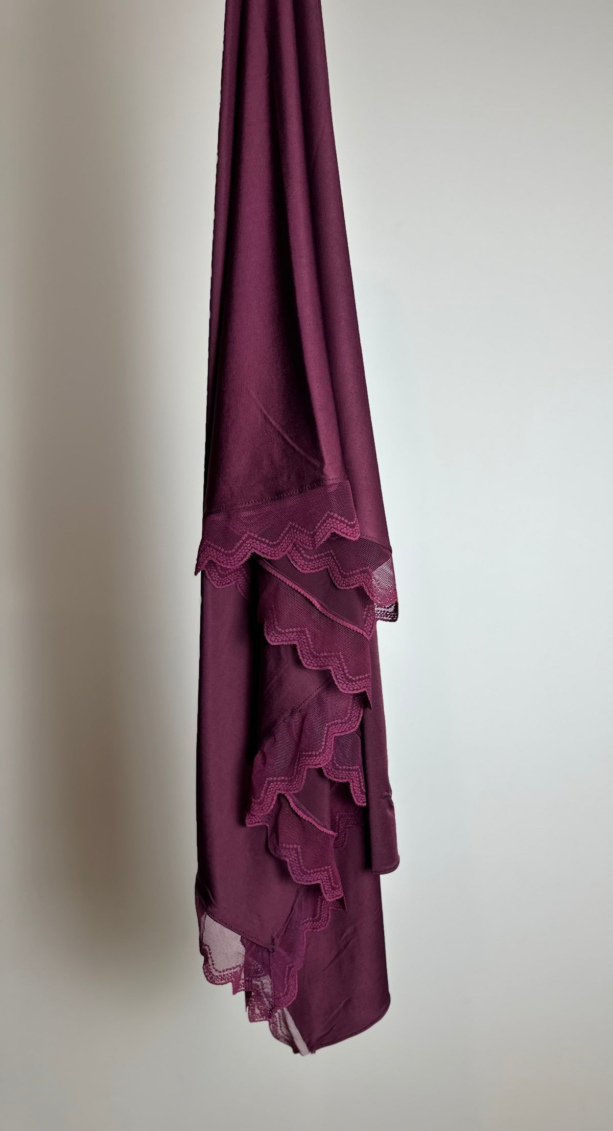 Jersey Liquid dentelle Violet