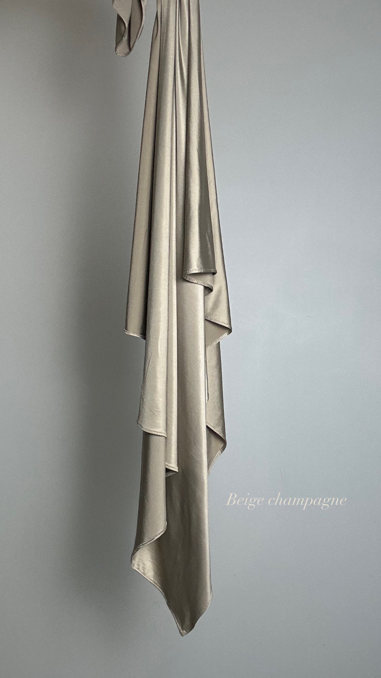 Jersey liquid rouge champagne