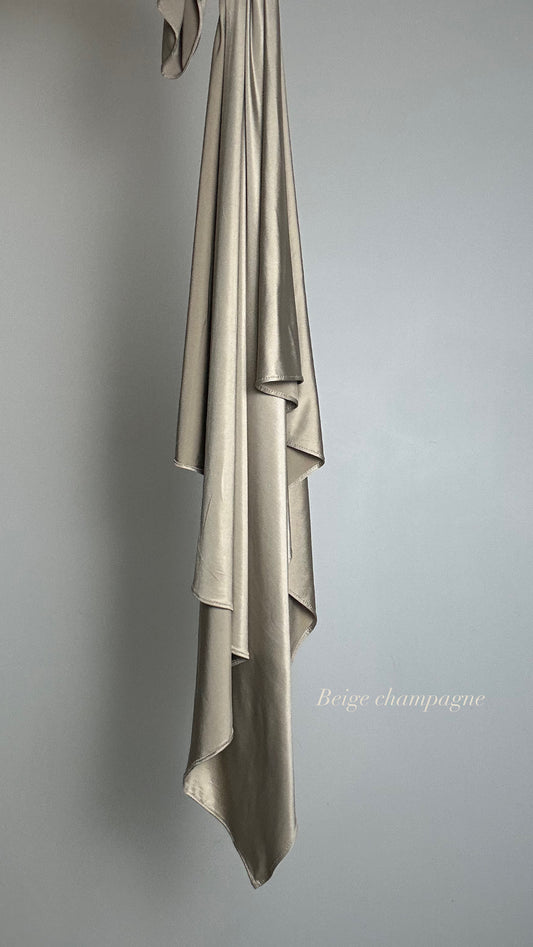 Jersey liquid rouge champagne